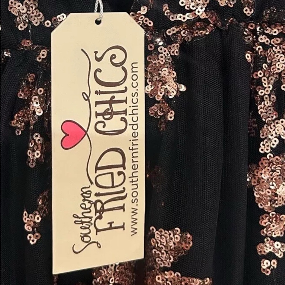 Southern fried chics enchanted nights sequin dress - Picture 4 of 15